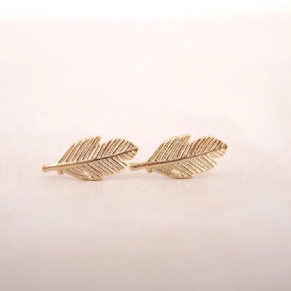 Boho Feather Earrings